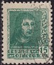 Spain 1938 Fernando El Católico 15 CTS Verde Edifil 841. 841 us. Subida por susofe